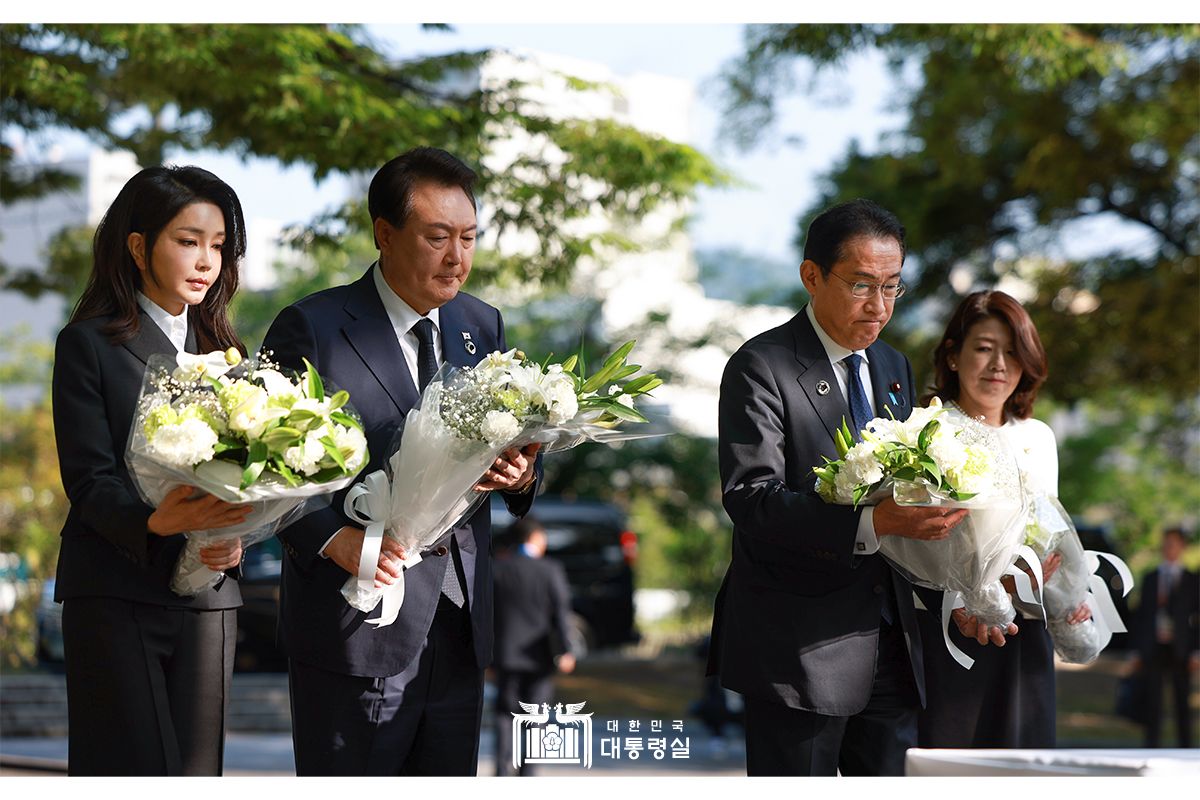 한국인 원폭희생자 위령비 공동참배