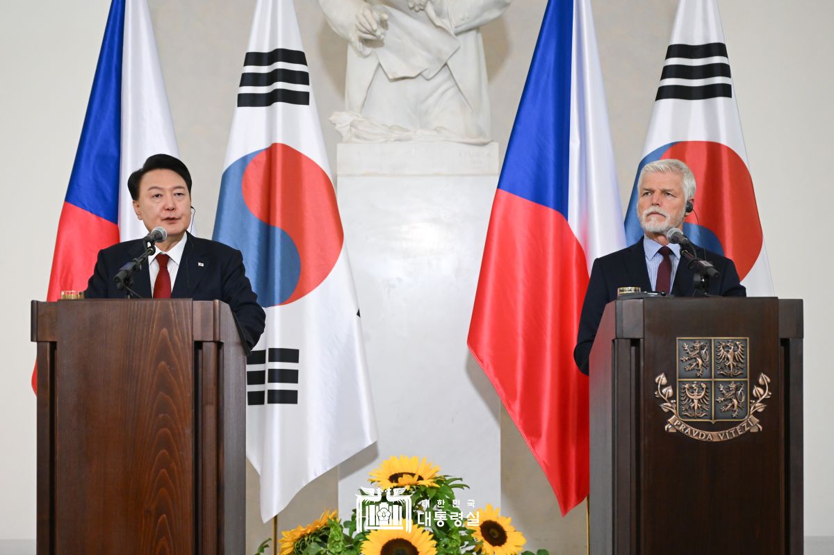 한-체코 공동기자회견