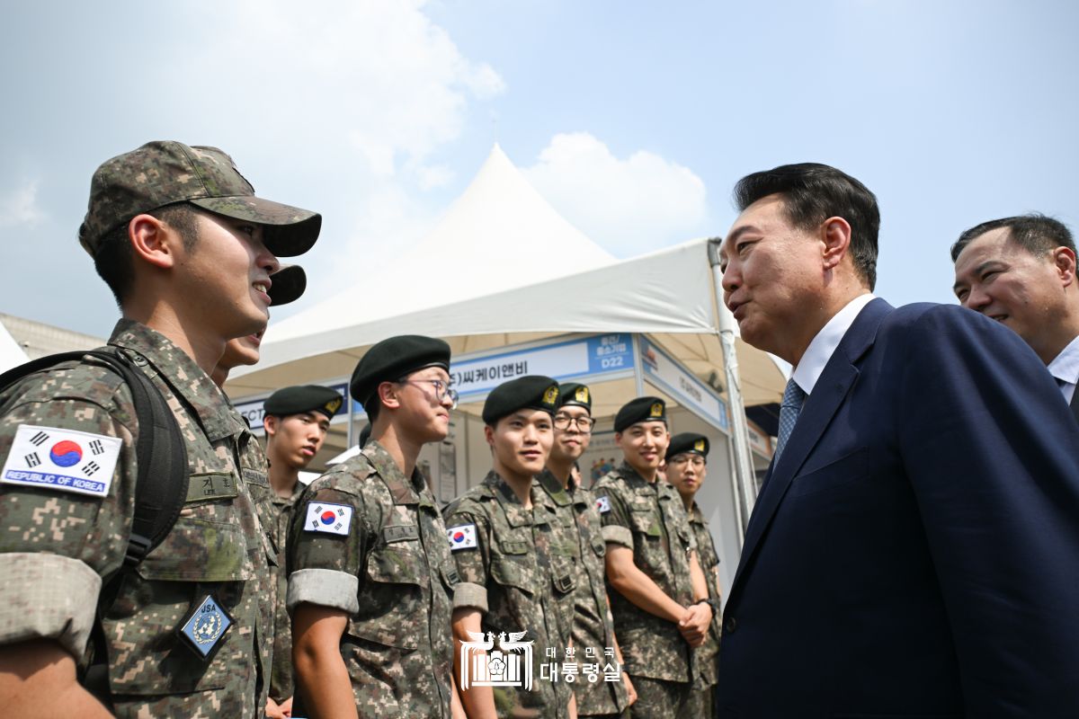 제대군인 취·창업 박람회 방문