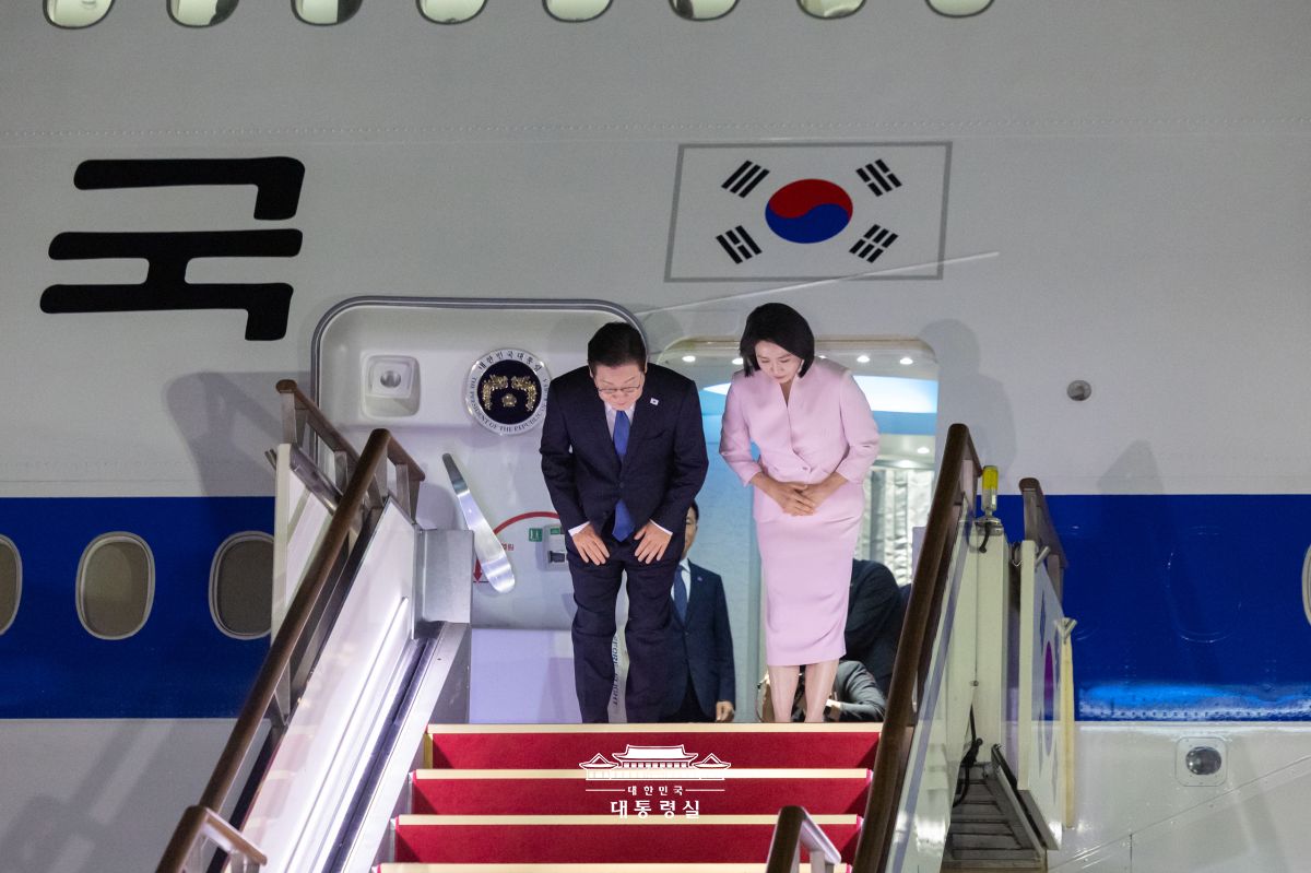 서울공항 도착 사진