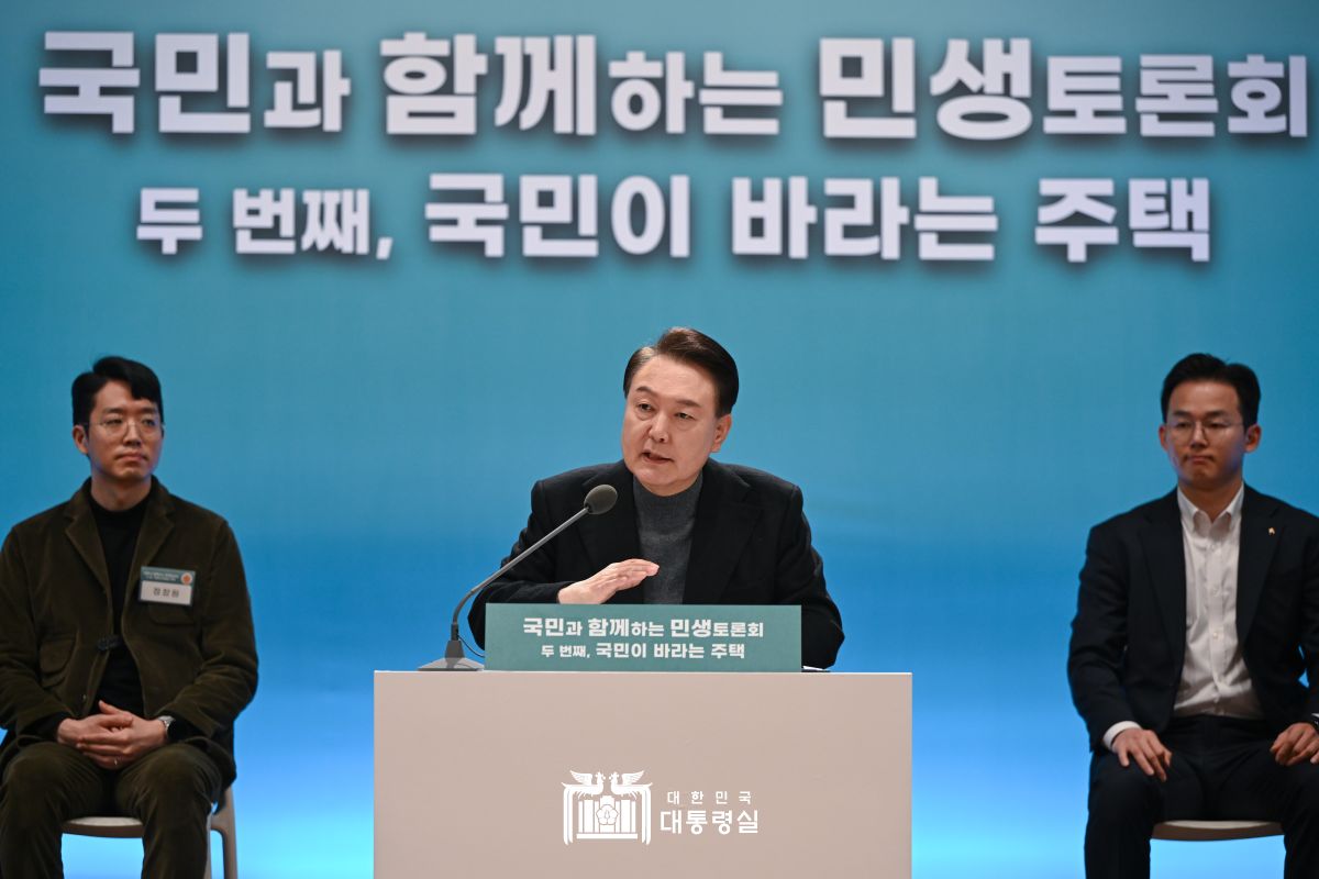 尹 대통령, '국민이 바라는 주택'을 주제로 두 번째 ｢국민과 함께하는 민생토론회｣ 개최 썸네일